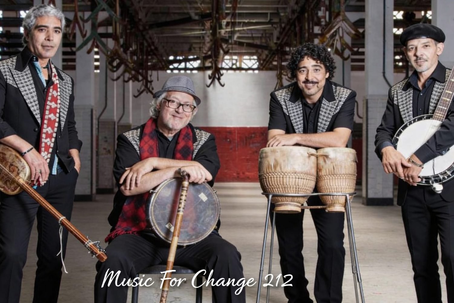 Current Nass El Ghiwane lineup, Music For Change 212